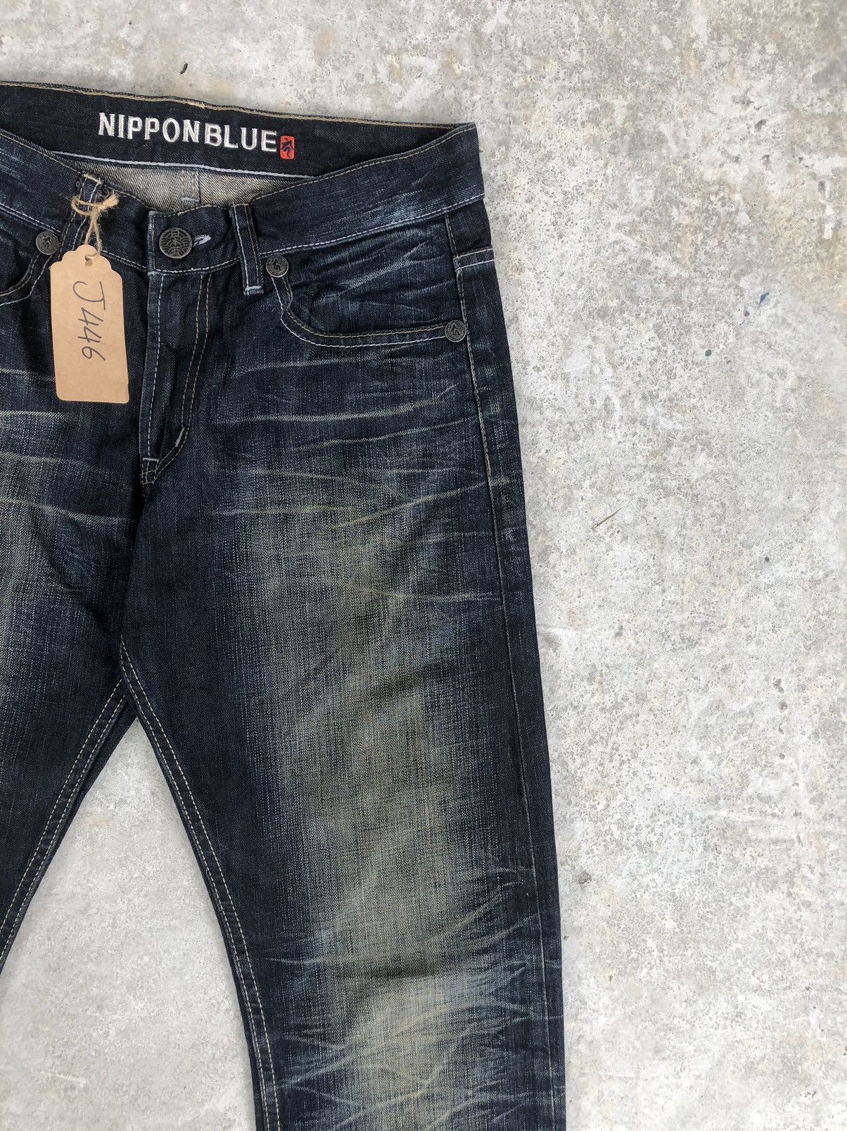 Japanese Brand Japanese Bosatsu Embroidered Jeans Distressed Jeans Size US 30 / EU 46 - 5 Thumbnail
