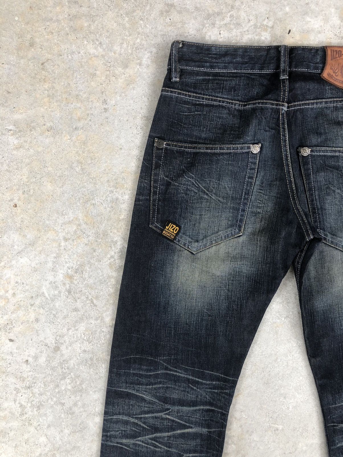 Japanese Brand Japanese Bosatsu Embroidered Jeans Distressed Jeans Size US 30 / EU 46 - 9 Thumbnail