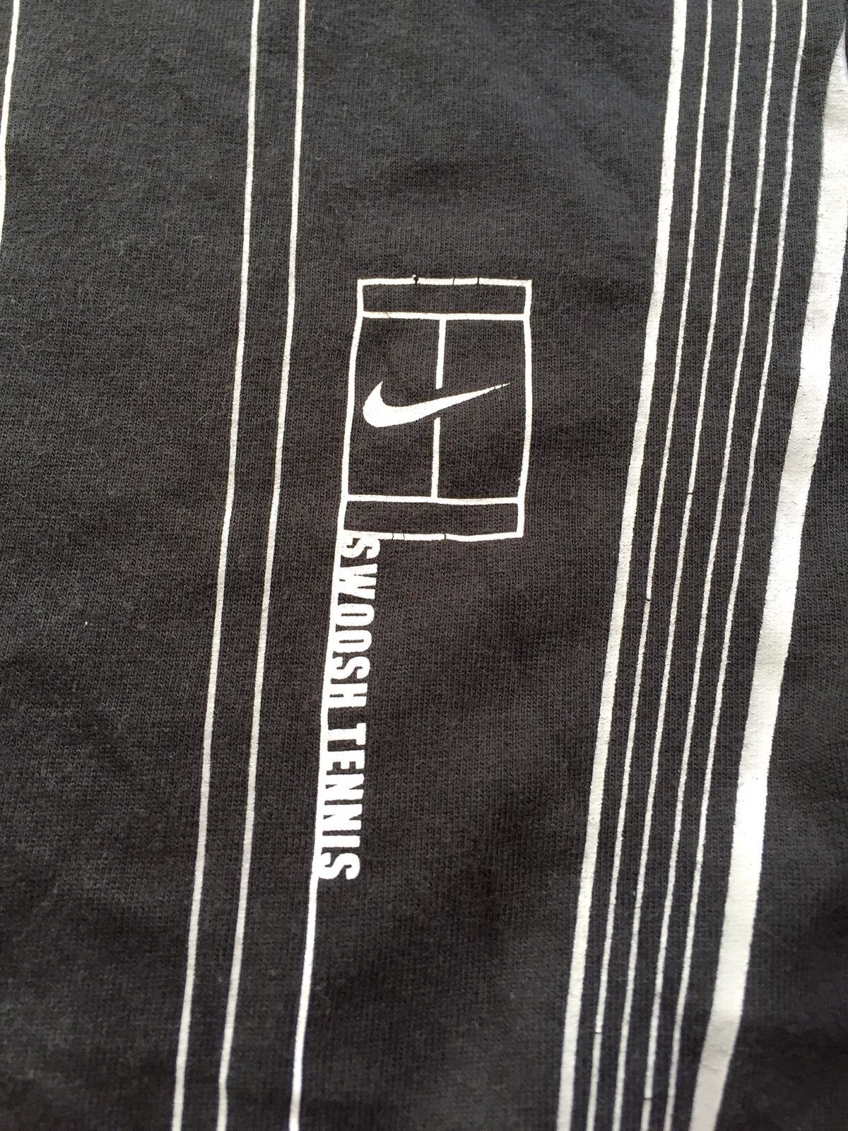 Nike Vintage Nike tennis Swoosh all over printed Y2K Size US XL / EU 56 / 4 - 4 Thumbnail