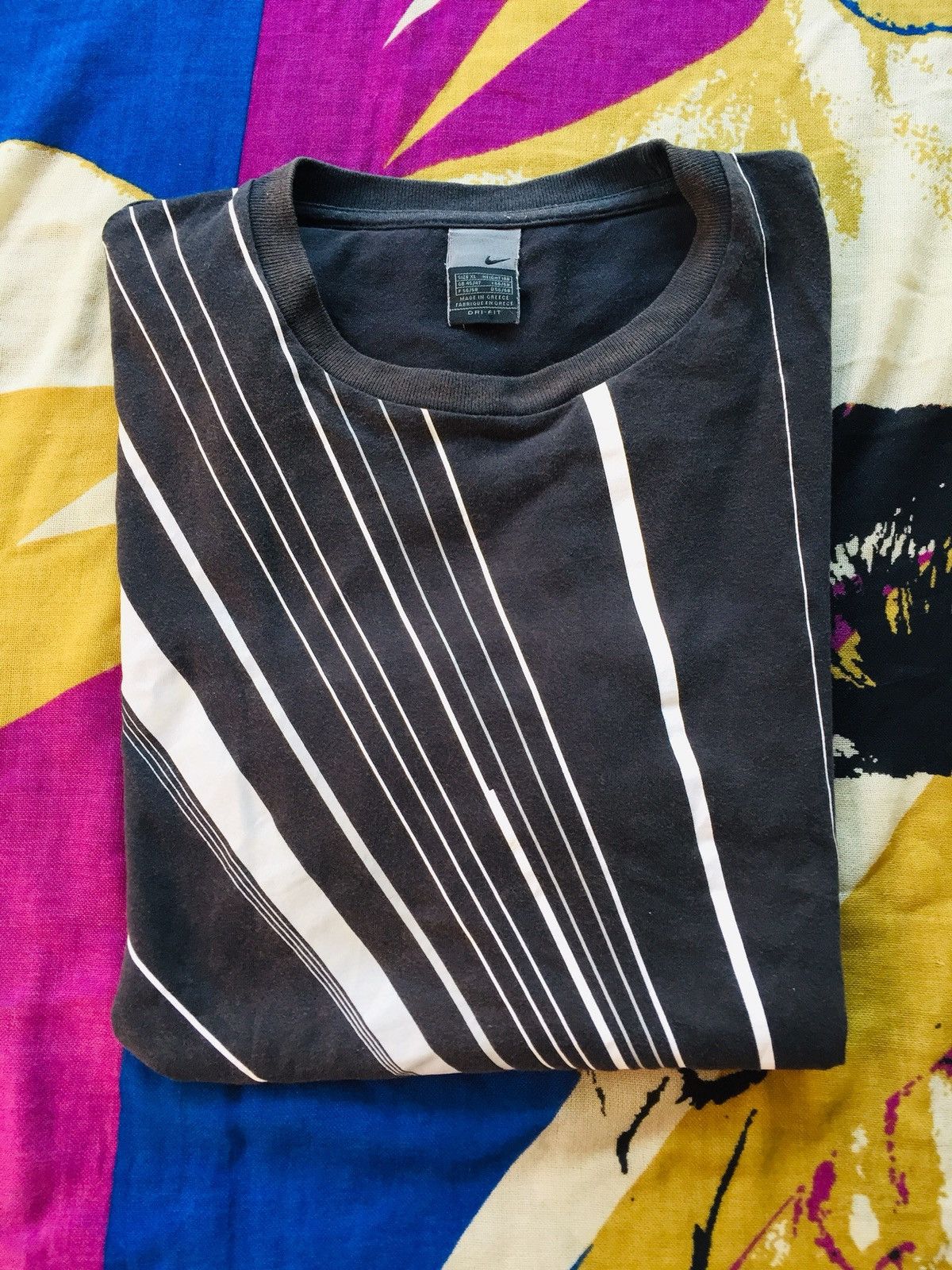 Nike Vintage Nike tennis Swoosh all over printed Y2K Size US XL / EU 56 / 4 - 1 Thumbnail
