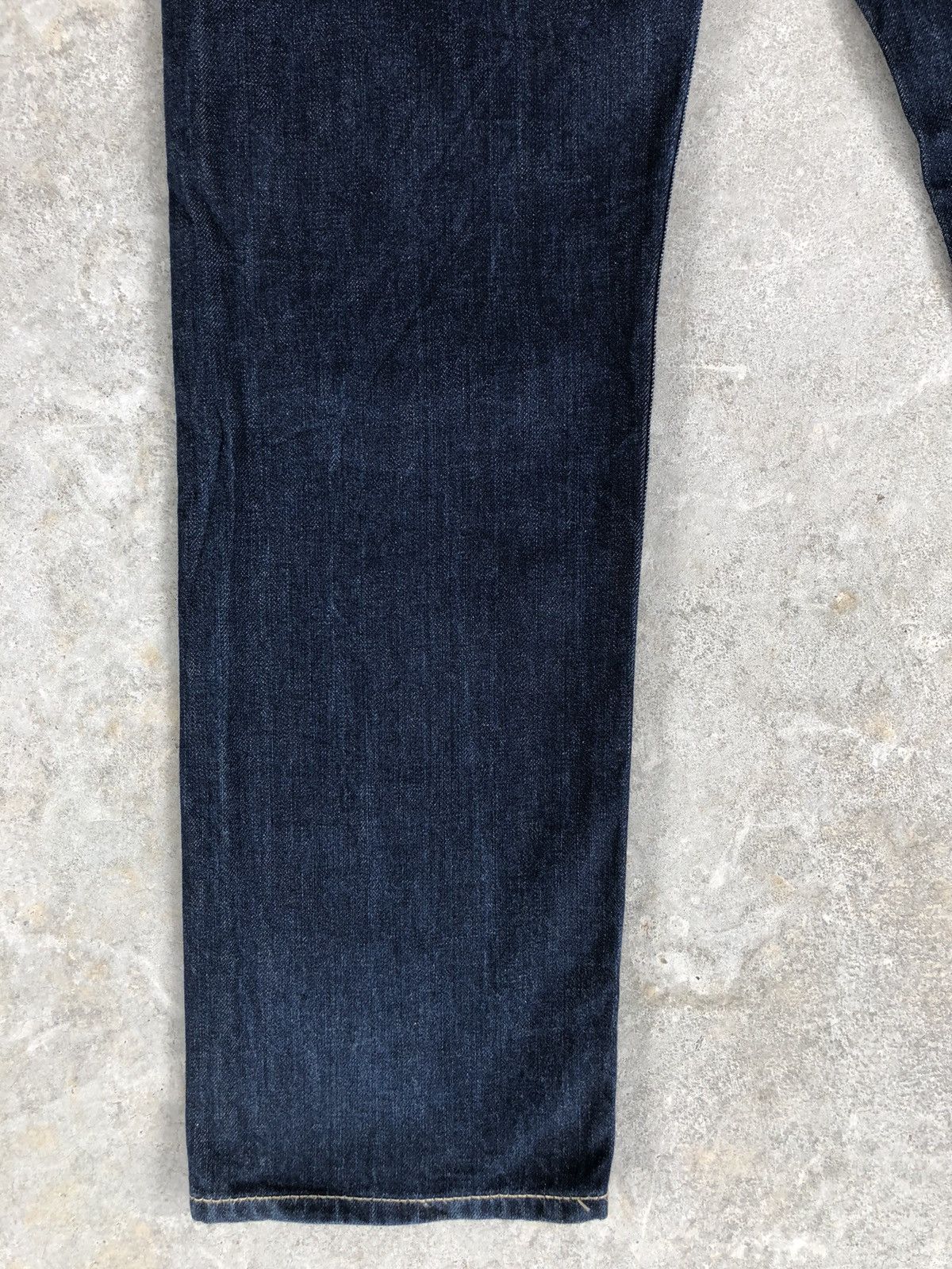 Japanese Brand Vintage Co&Lu Daicock Evisu Style Selvedge Big Logo Size US 31 - 6 Thumbnail