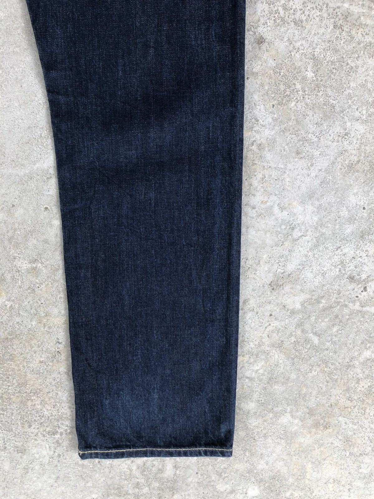 Japanese Brand Vintage Co&Lu Daicock Evisu Style Selvedge Big Logo Size US 31 - 7 Thumbnail