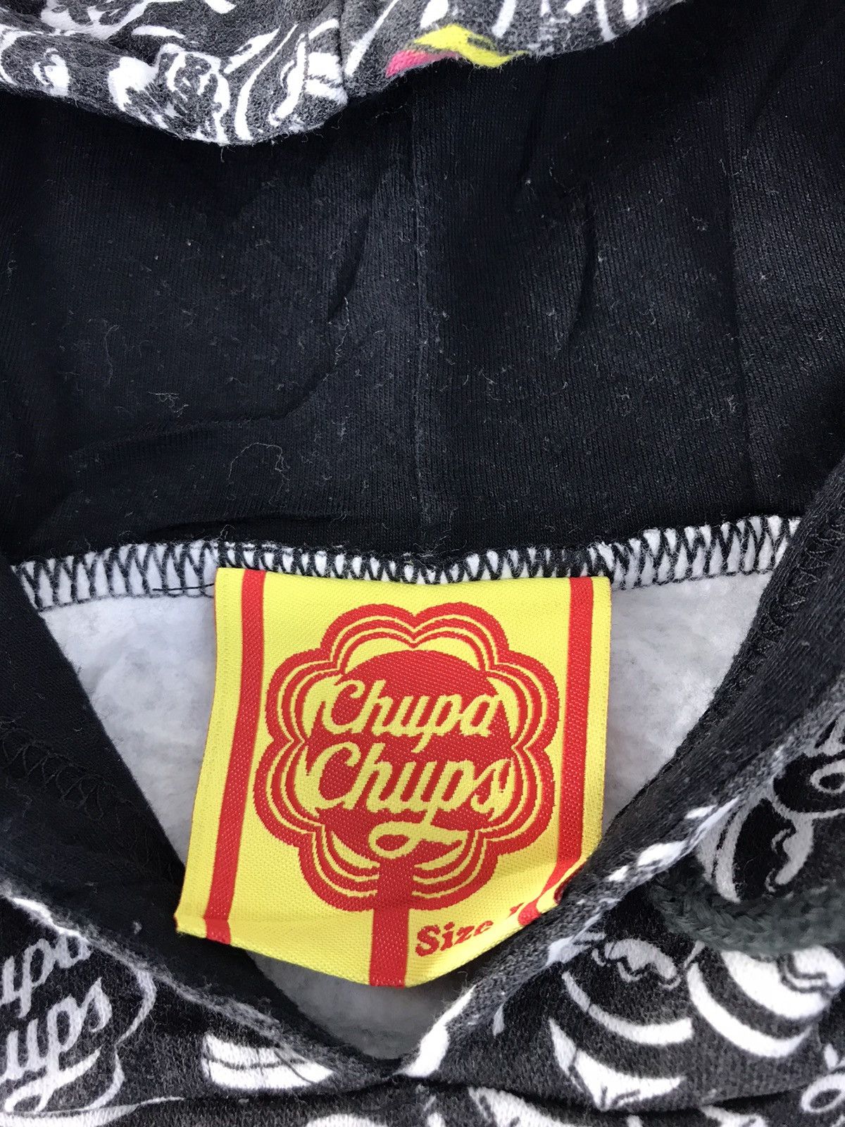 Designer Chupa Chups Lollipop Over Printed Design Hoodies Size US M / EU 48-50 / 2 - 4 Thumbnail