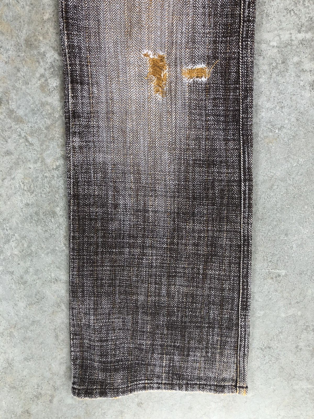 Japanese Brand Rare 291295 Homme Flared Jeans Bootcut Size US 32 / EU 48 - 6 Thumbnail