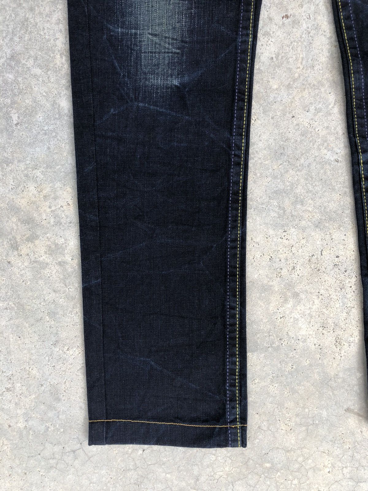 Japanese Brand Japanese Riobera Embroidered Jeans Skulls Distressed Size US 30 / EU 46 - 8 Thumbnail