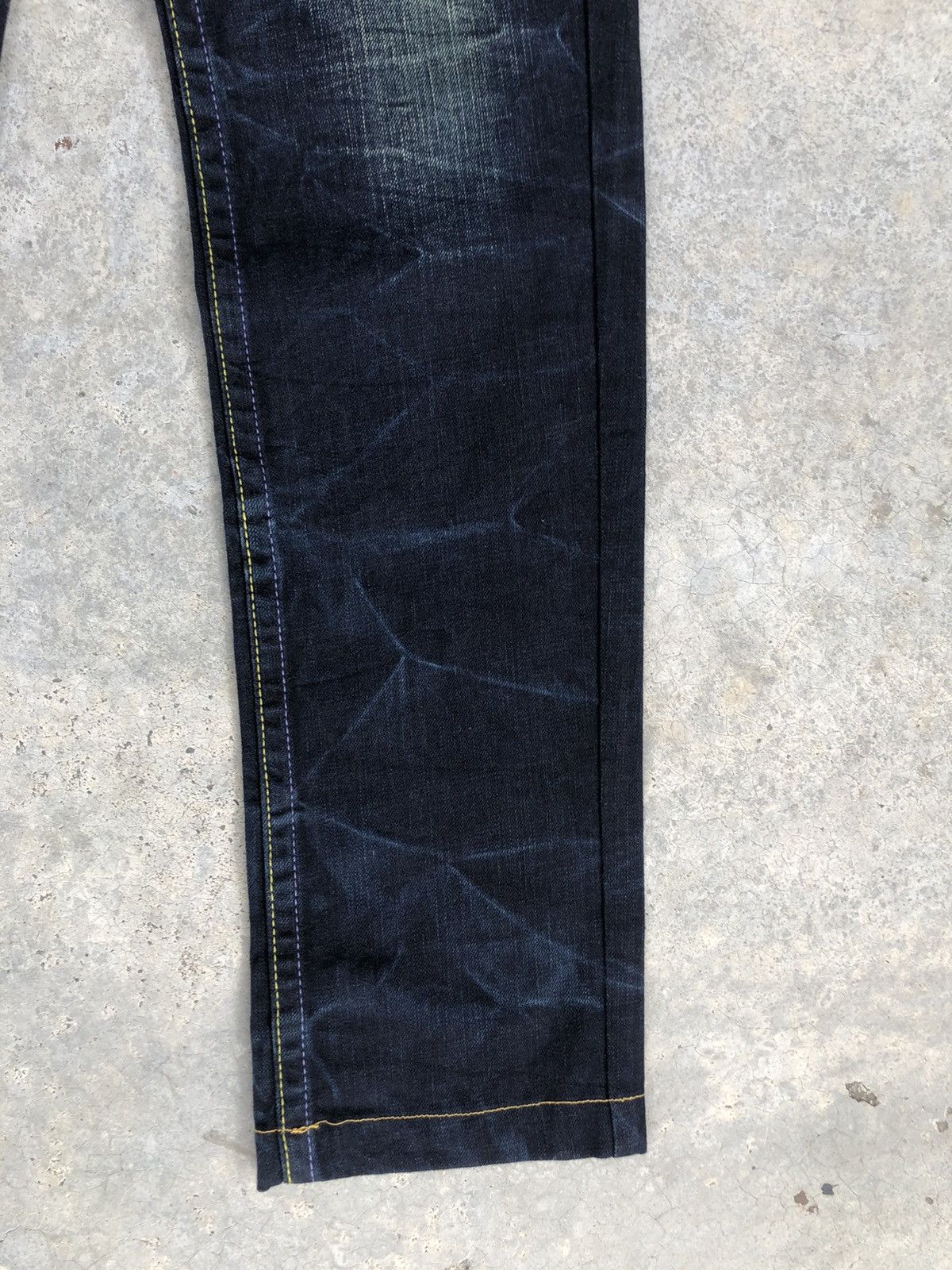 Japanese Brand Japanese Riobera Embroidered Jeans Skulls Distressed Size US 30 / EU 46 - 9 Thumbnail