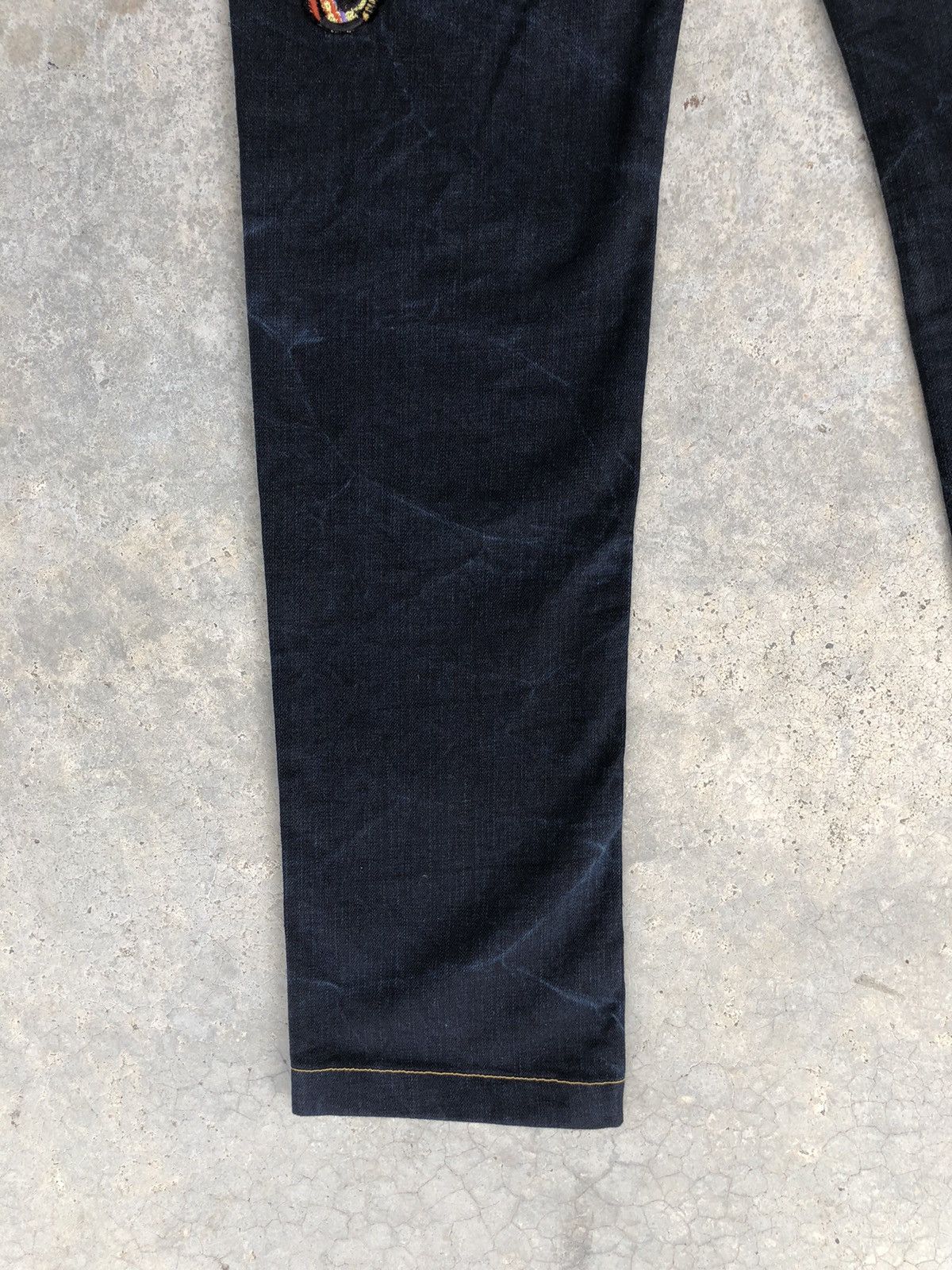 Japanese Brand Japanese Riobera Embroidered Jeans Skulls Distressed Size US 30 / EU 46 - 14 Thumbnail