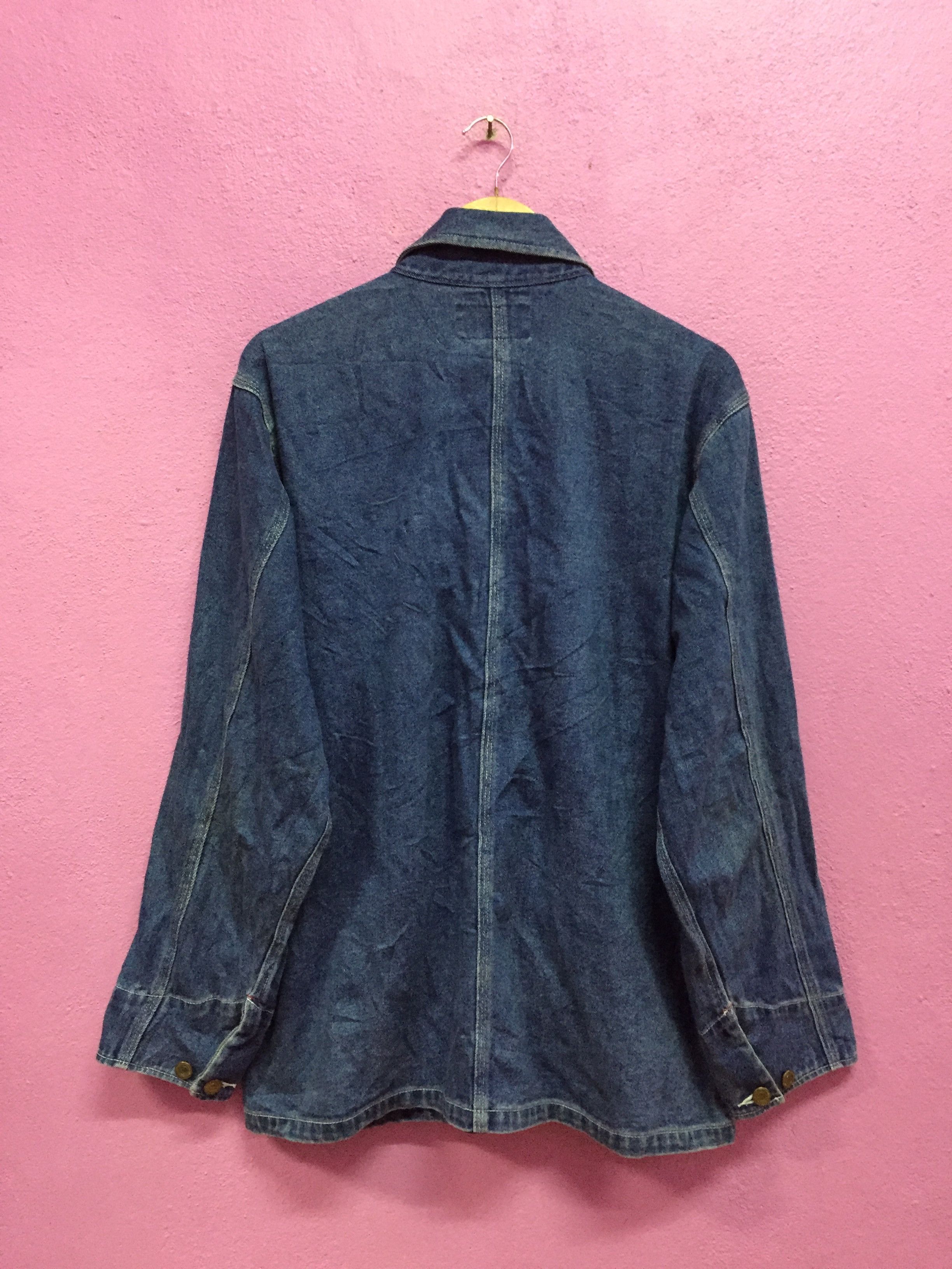 Japanese Brand Red Woods Denim Jackets Size L Size US L / EU 52-54 / 3 - 2 Thumbnail