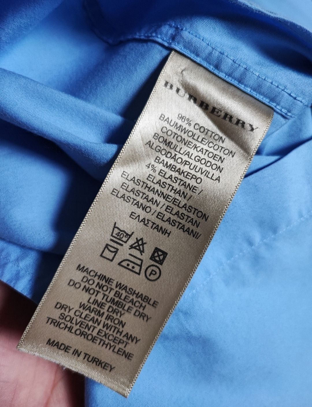 Burberry Burberry shirt Size US S / EU 44-46 / 1 - 8 Thumbnail