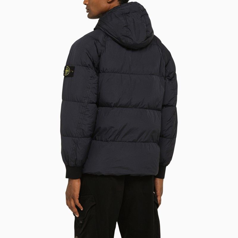 Stone Island Stone Island Nylon Navy Down Jacket Size US M / EU 48-50 / 2 - 3 Thumbnail