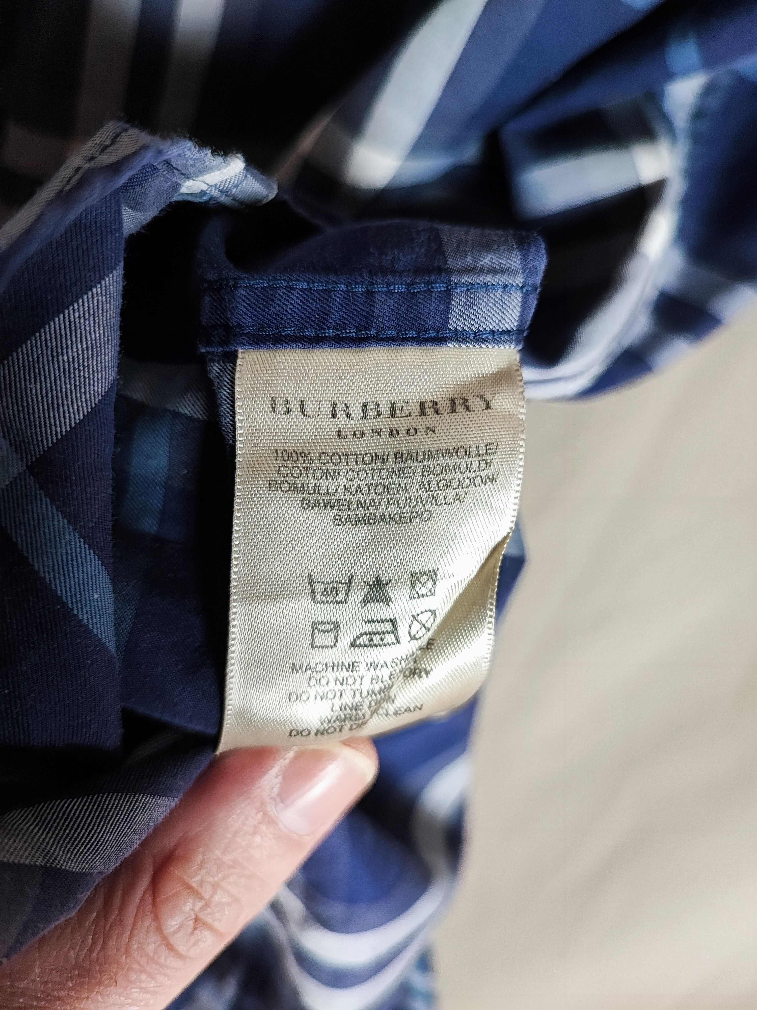 Burberry Burberry Shirt short sleeves Size US L / EU 52-54 / 3 - 7 Thumbnail