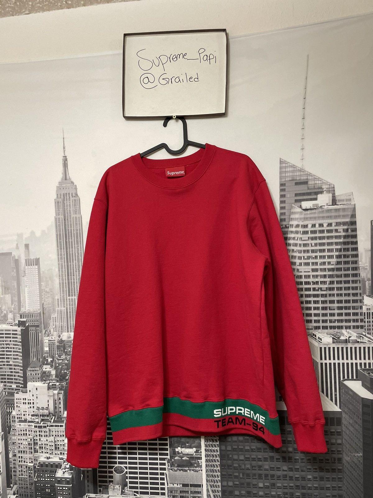 Supreme Team 94 Crewneck | Grailed