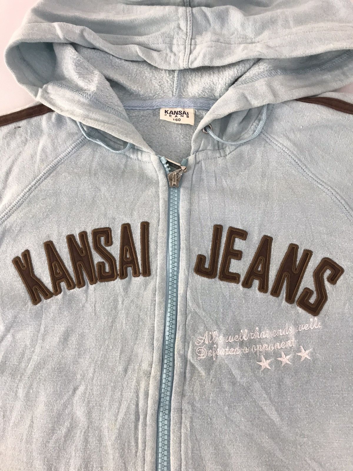 Kansai Yamamoto × Vintage Kansai Jeans by Kansai Yamamoto Japanese Brand Logo Hoodies Size US S / EU 44-46 / 1 - 4 Thumbnail