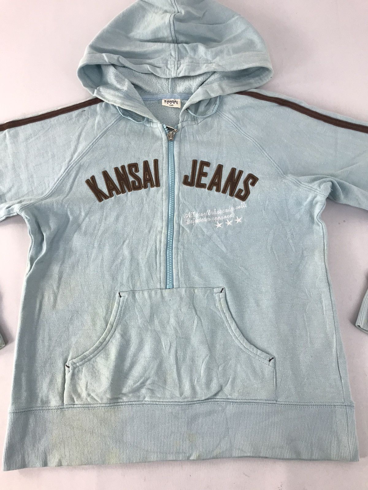 Kansai Yamamoto × Vintage Kansai Jeans by Kansai Yamamoto Japanese Brand Logo Hoodies Size US S / EU 44-46 / 1 - 3 Thumbnail