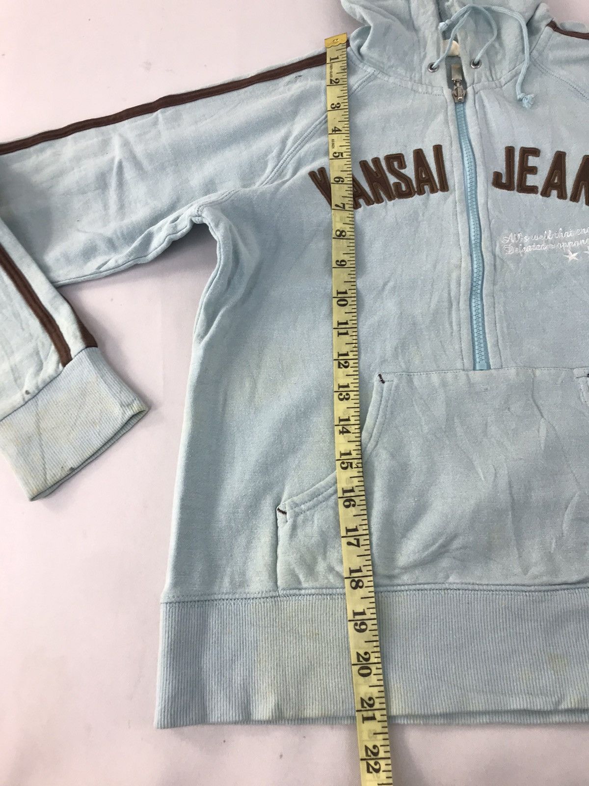 Kansai Yamamoto × Vintage Kansai Jeans by Kansai Yamamoto Japanese Brand Logo Hoodies Size US S / EU 44-46 / 1 - 10 Thumbnail