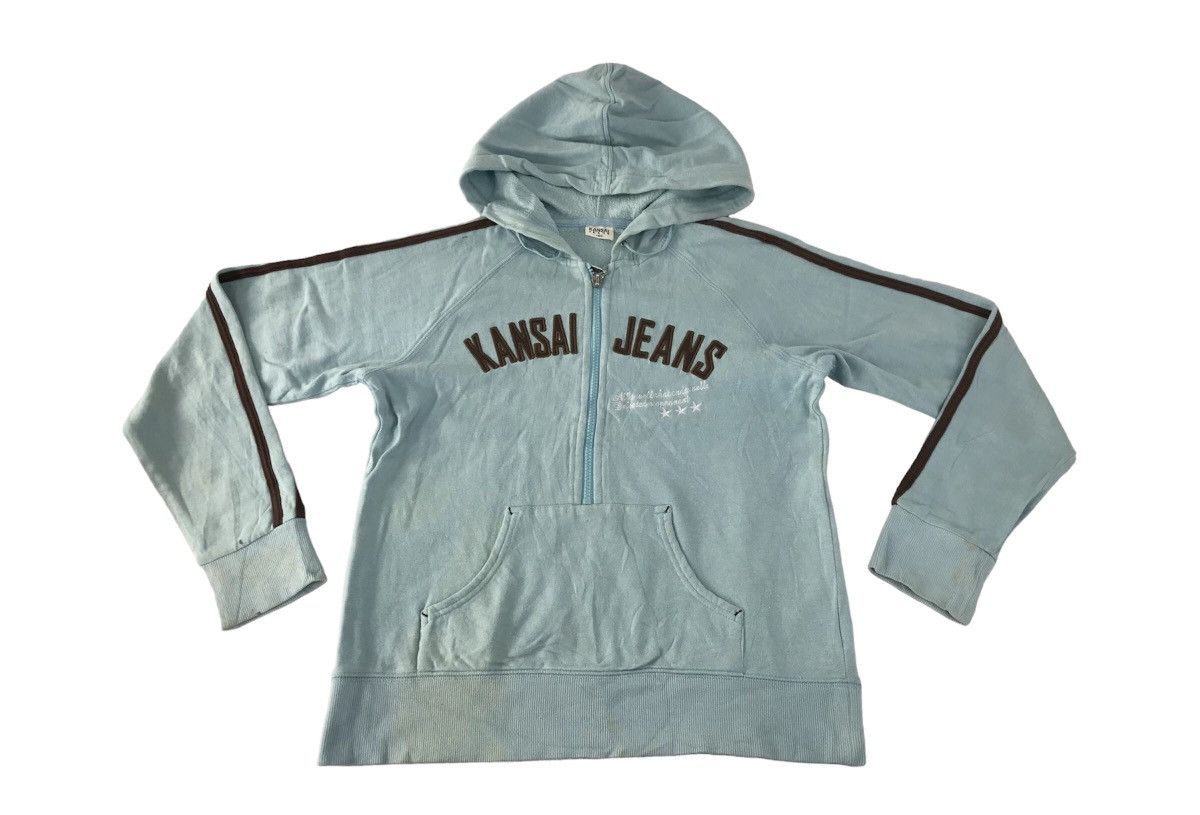 Kansai Yamamoto × Vintage Kansai Jeans by Kansai Yamamoto Japanese Brand Logo Hoodies Size US S / EU 44-46 / 1 - 1 Thumbnail