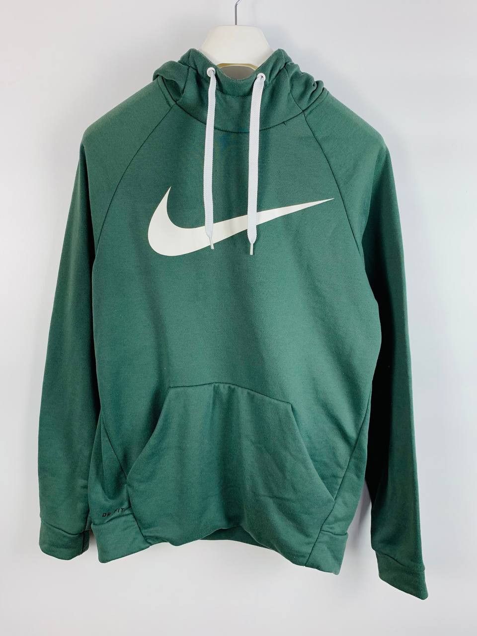 Nike Nike vintage hoodie swoosh green S Size US S / EU 44-46 / 1 - 1 Thumbnail