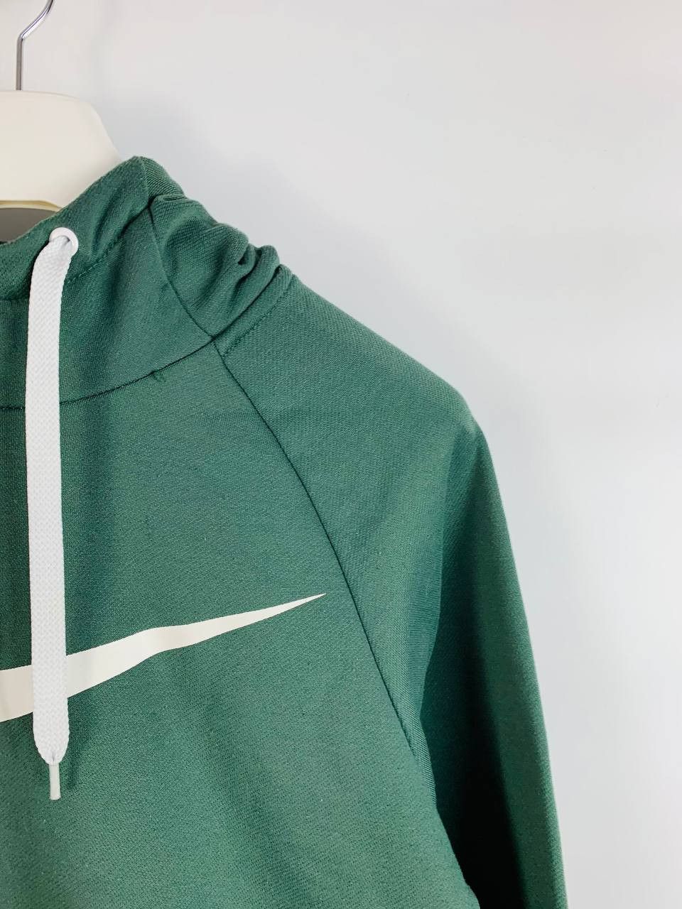 Nike Nike vintage hoodie swoosh green S Size US S / EU 44-46 / 1 - 4 Thumbnail