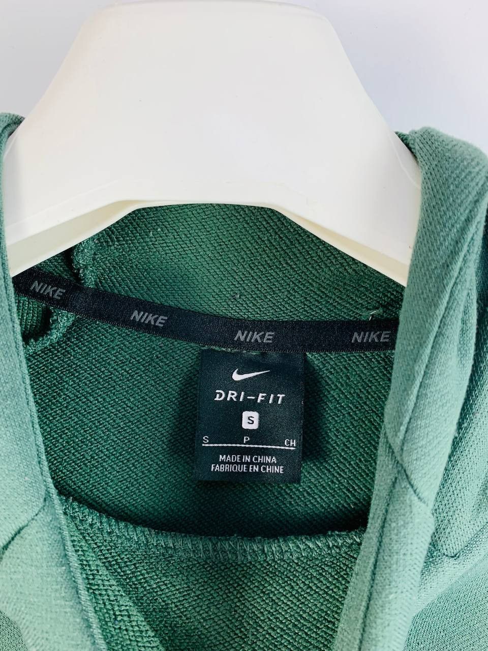 Nike Nike vintage hoodie swoosh green S Size US S / EU 44-46 / 1 - 6 Thumbnail
