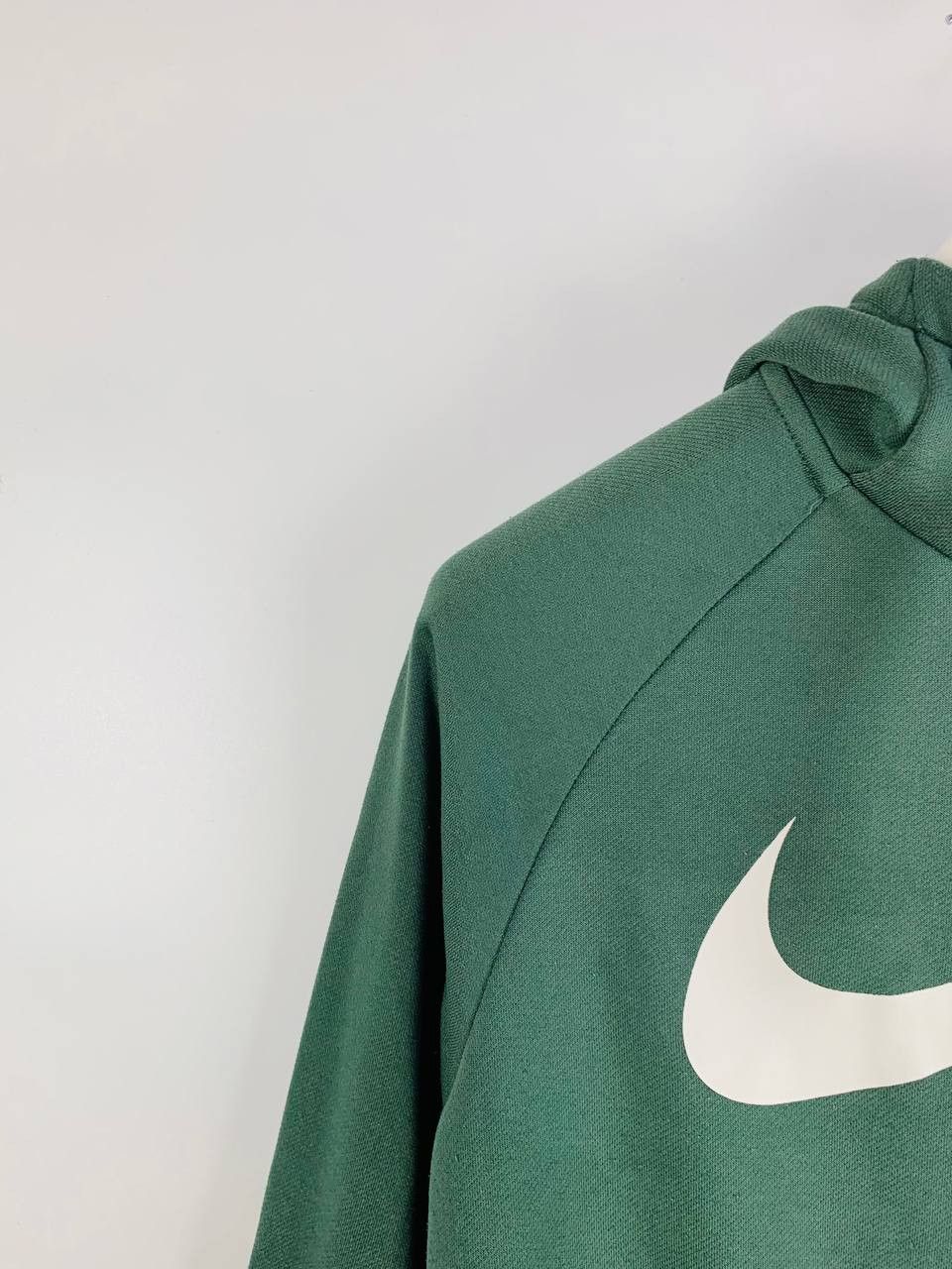 Nike Nike vintage hoodie swoosh green S Size US S / EU 44-46 / 1 - 3 Thumbnail