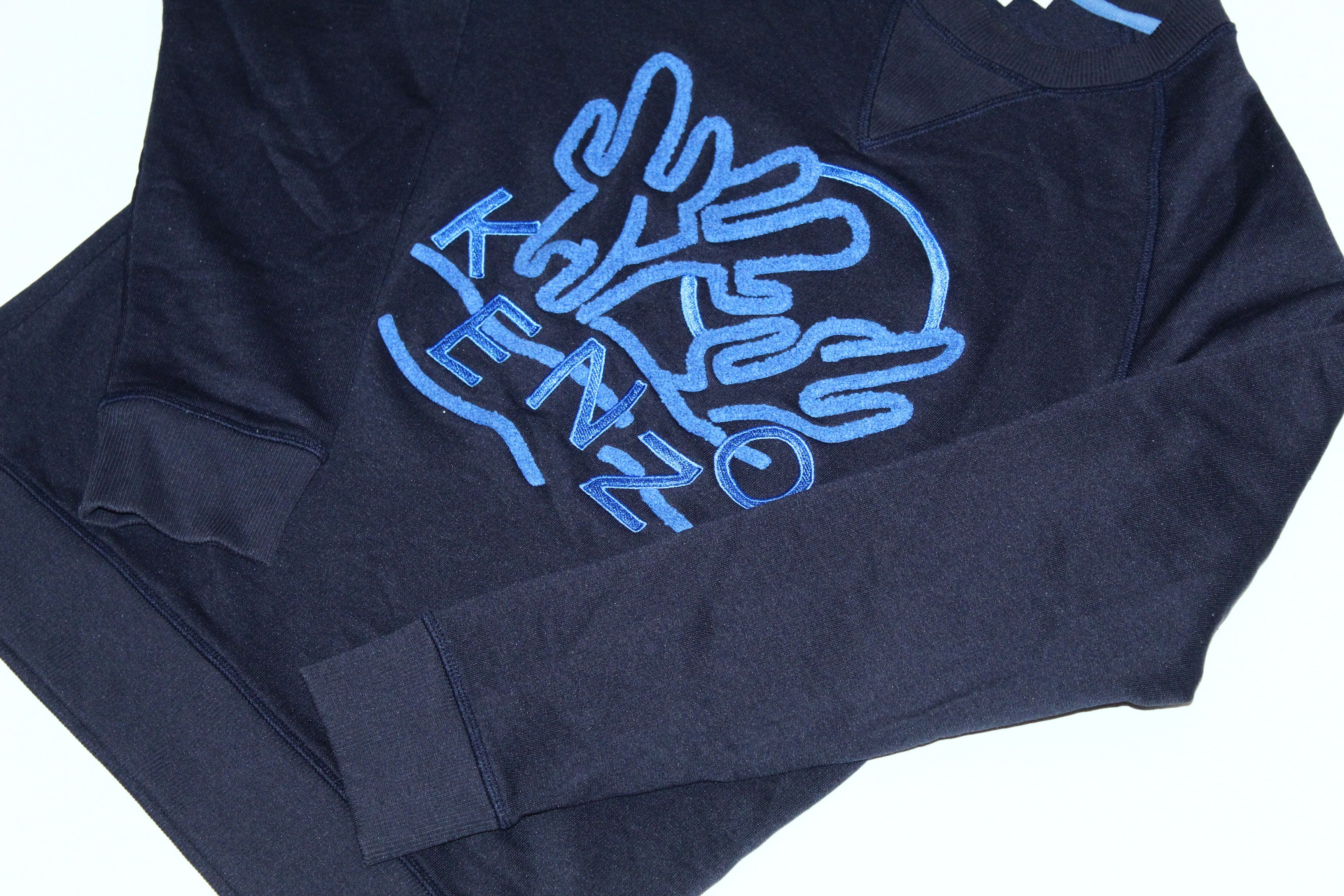 Kenzo Kenzo Cactus Logo Embroidery Sweatshirt Size US S / EU 44-46 / 1 - 4 Thumbnail
