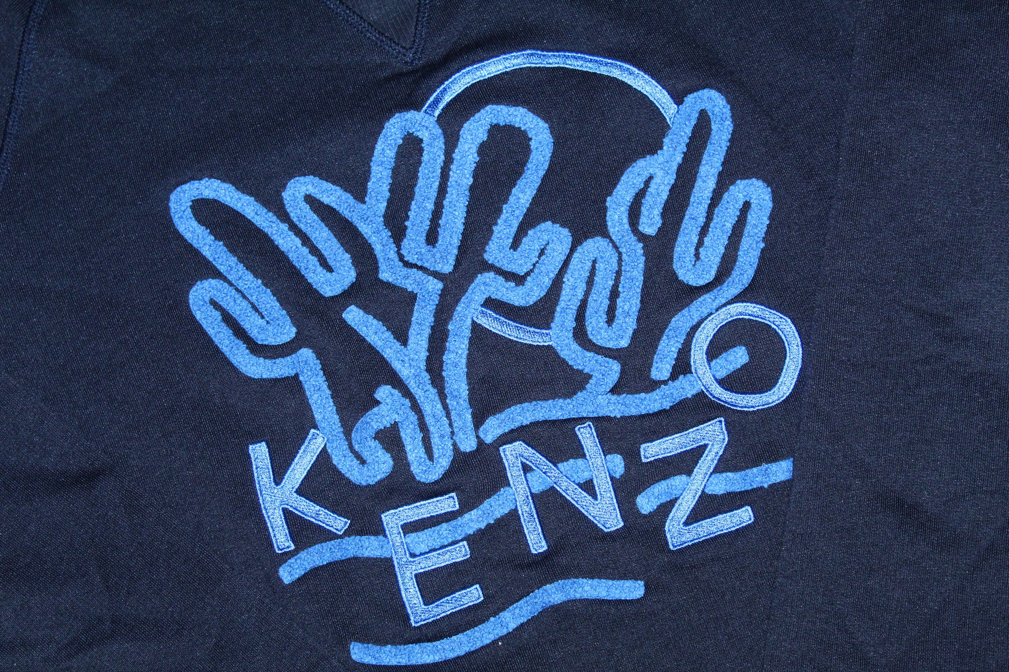 Kenzo Kenzo Cactus Logo Embroidery Sweatshirt Size US S / EU 44-46 / 1 - 5 Thumbnail