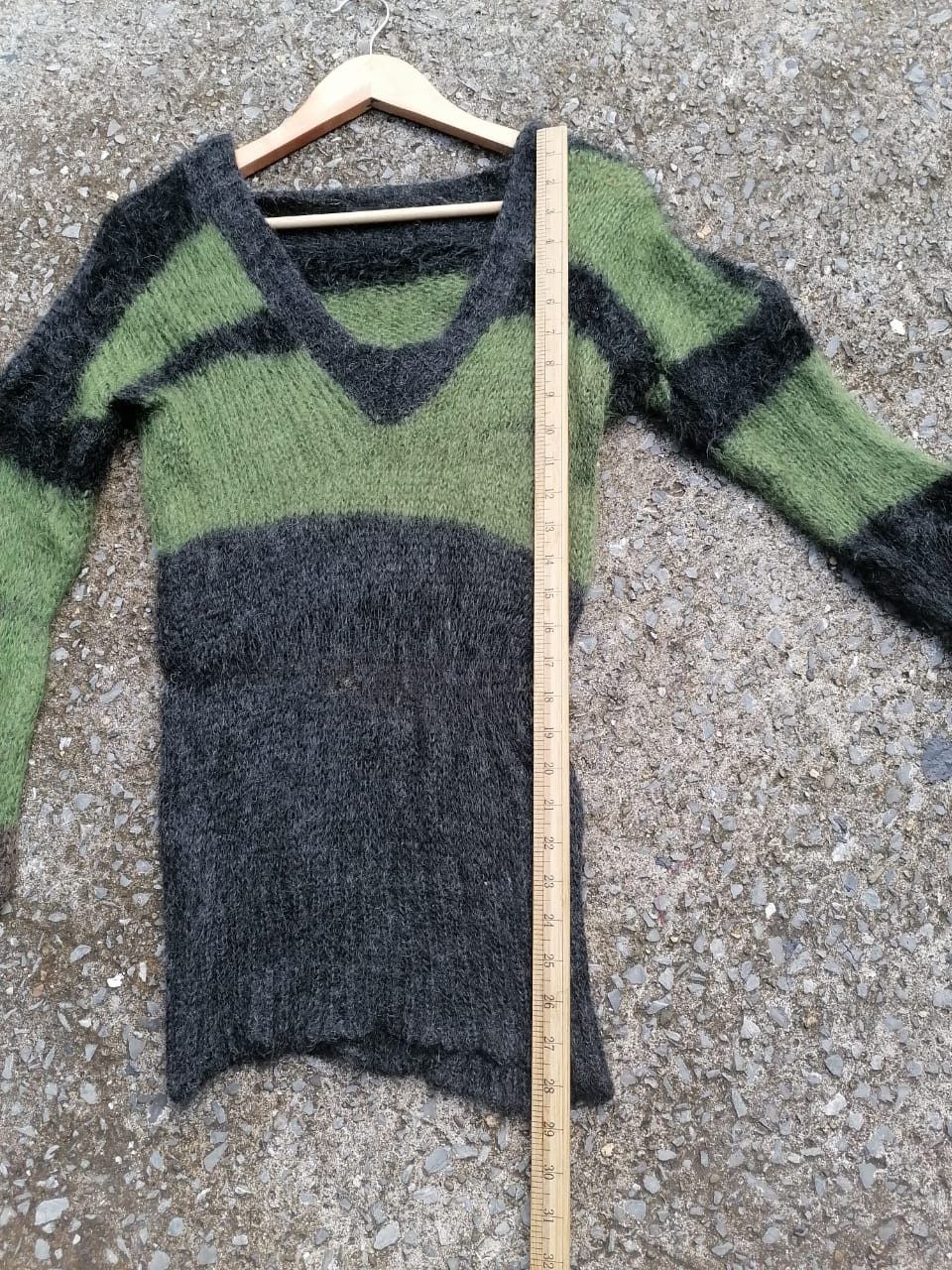 Homespun Knitwear × Joseph Joseph Military Intarsia Mohair Homespun Knitwear Size S / US 4 / IT 40 - 2 Thumbnail