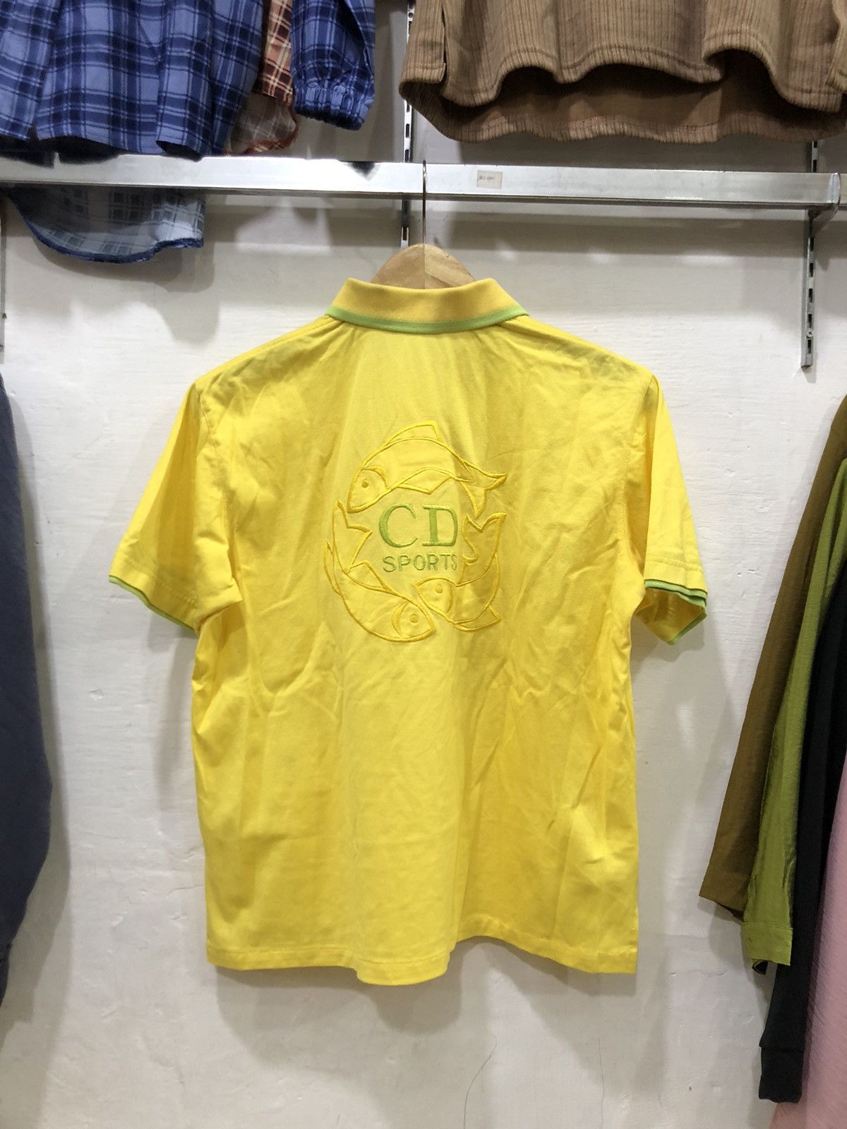 poloshirt side Dior Christian トップス line sport