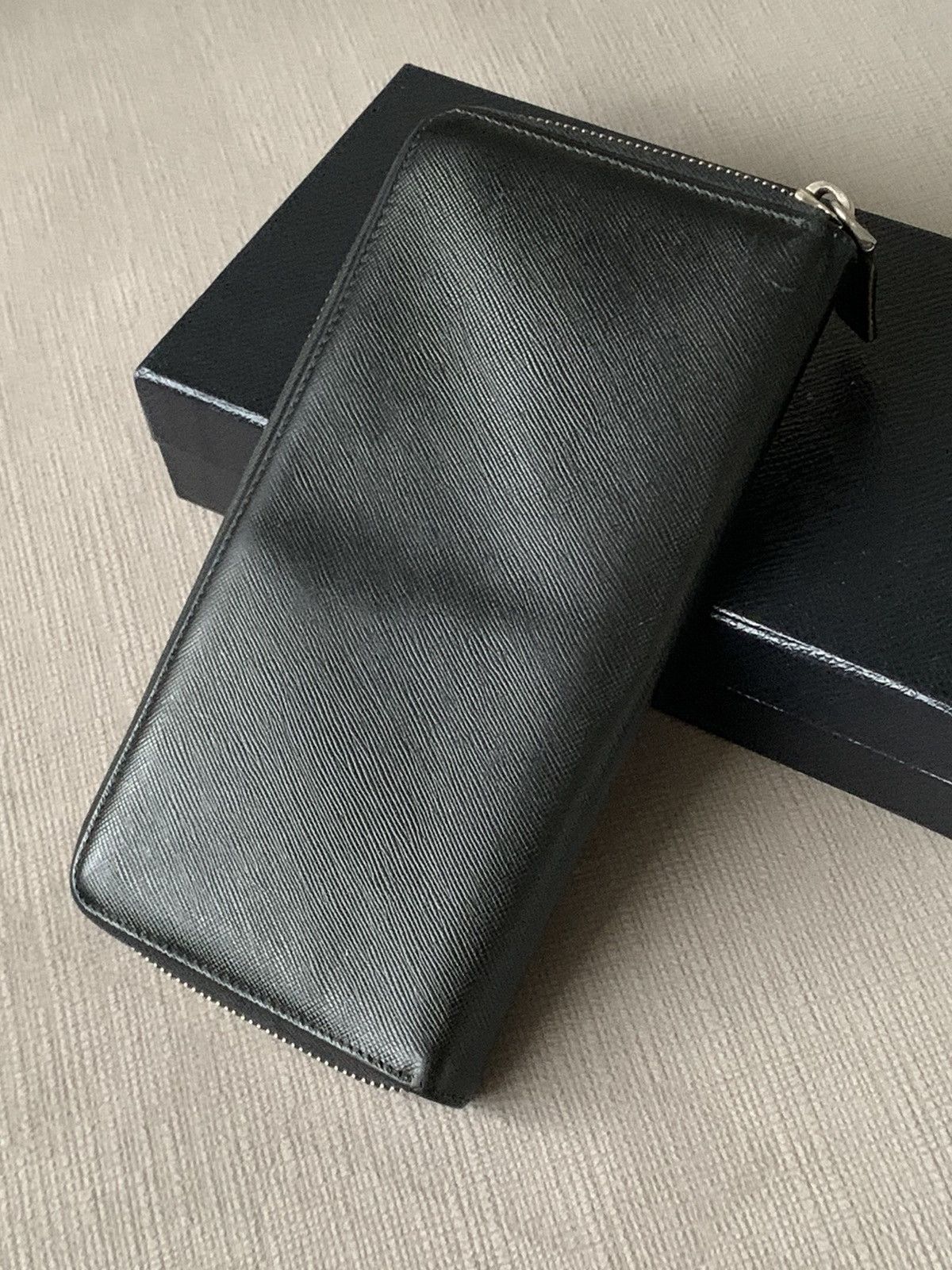 Prada Prada black leather wallet purse with box Size ONE SIZE - 2 Thumbnail