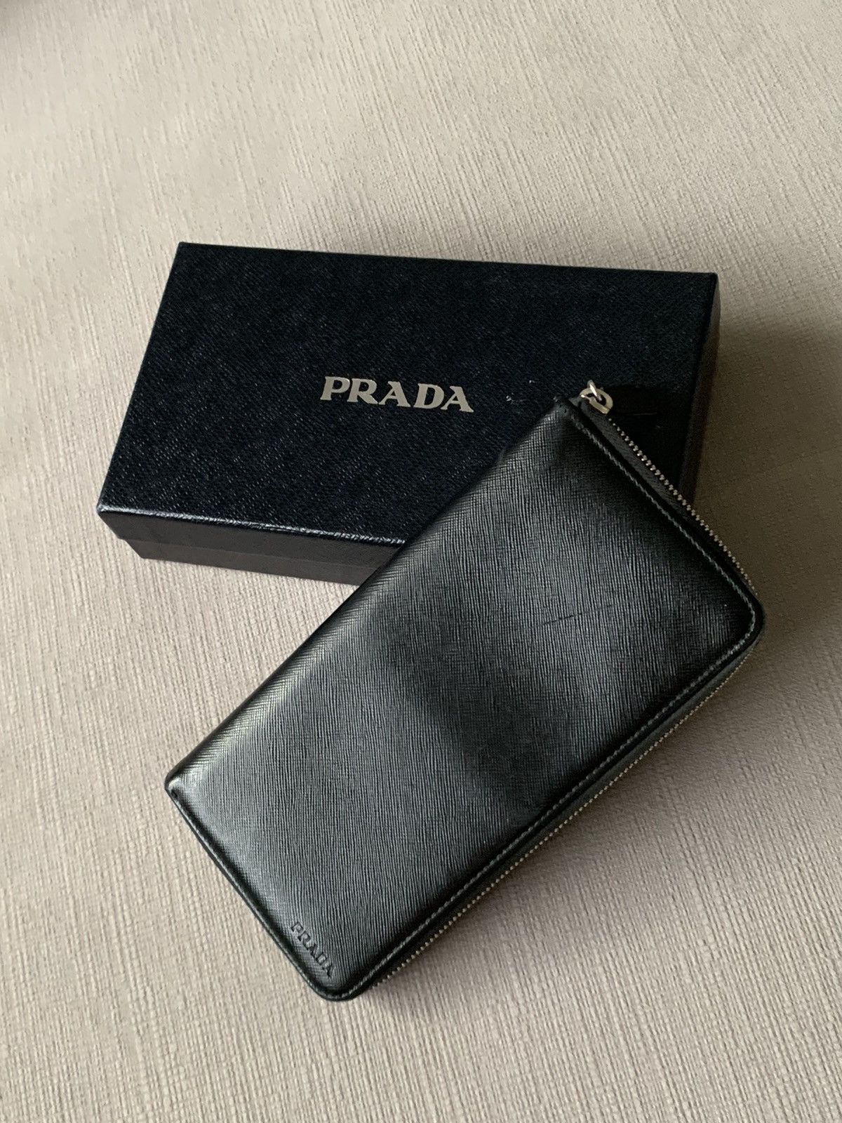 Prada Prada black leather wallet purse with box Size ONE SIZE - 12 Thumbnail