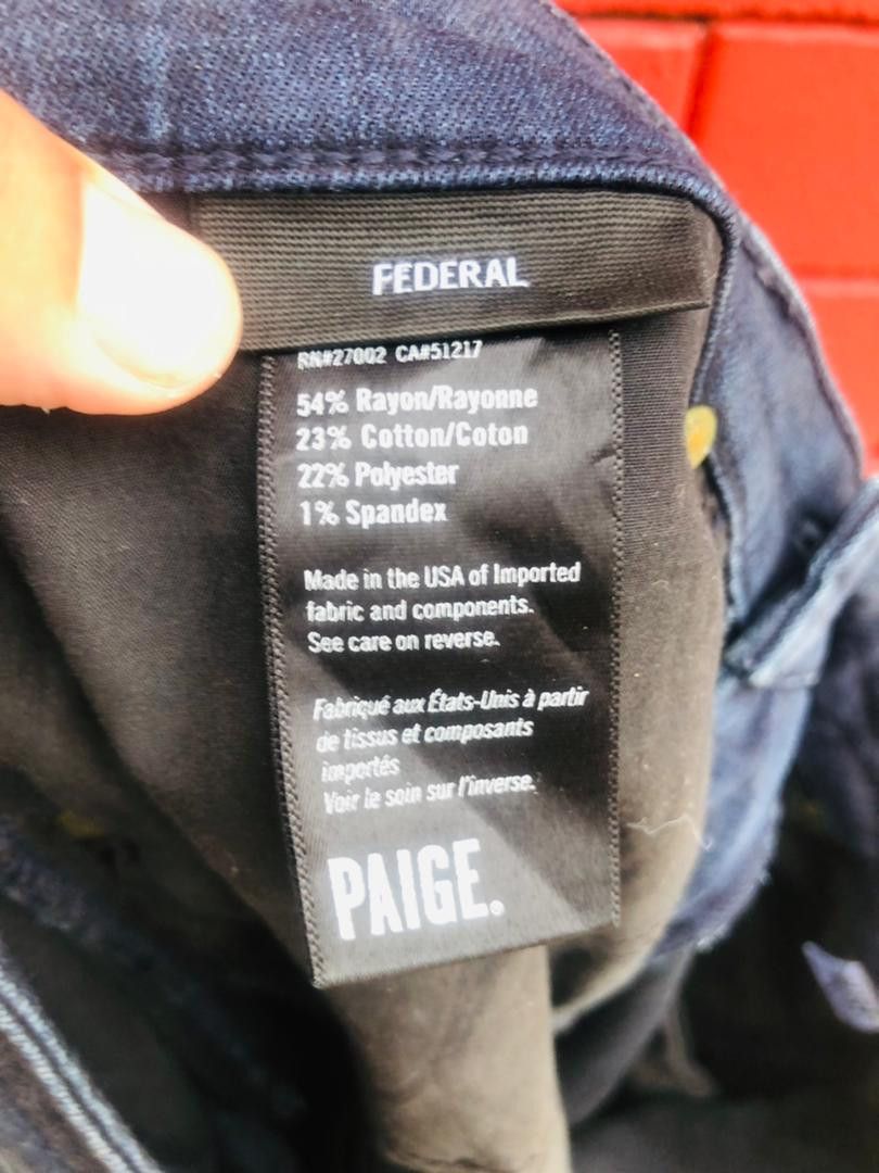 Japanese Brand × Paige Vintage Paige Japanese Designer Streetwear Fashion Style Size US 32 / EU 48 - 11 Thumbnail