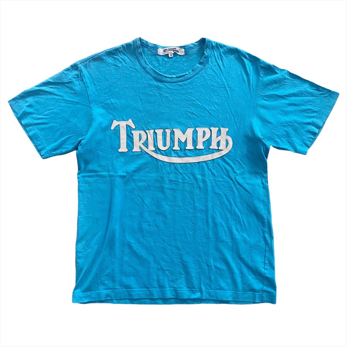 image of Comme Des Garcons x Junya Watanabe Triumph Junya Watanabe Comme Des Garçons in Sea Blue (Size Mediu