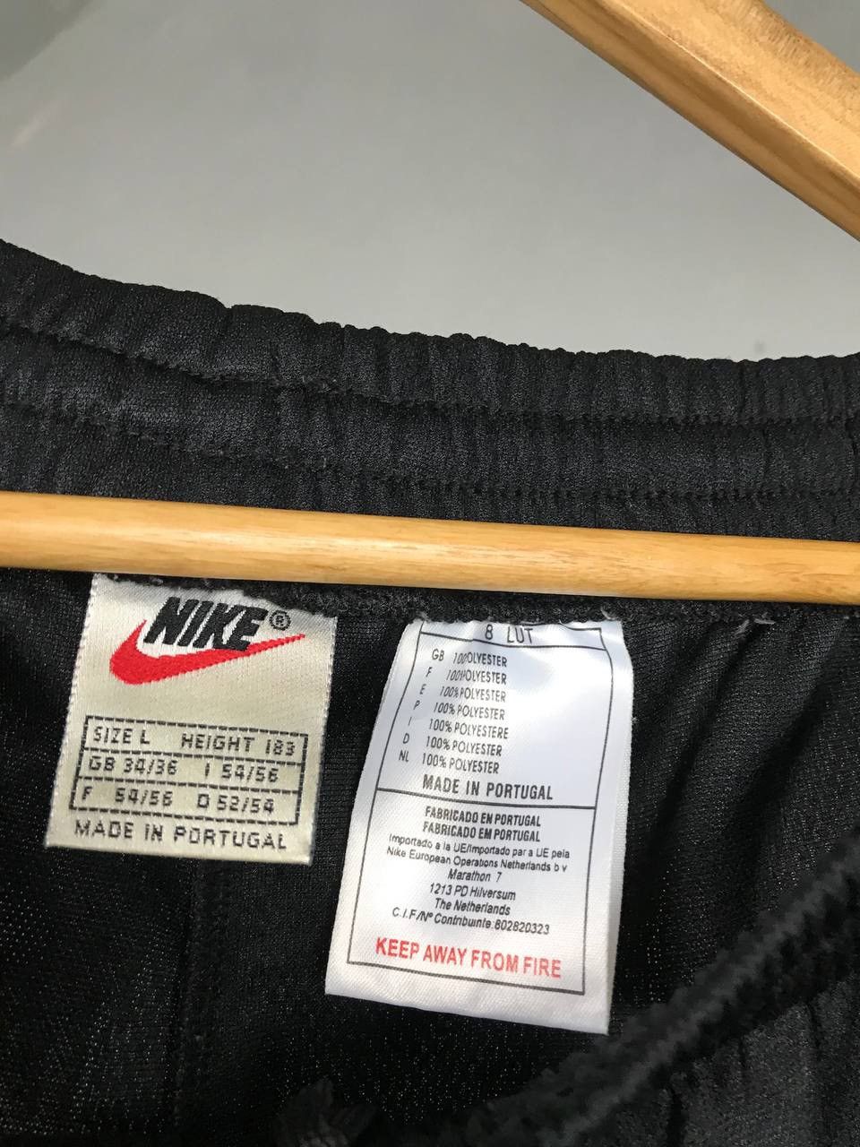 Nike × Vintage Nike swoosh streetwear vintage shorts Size US 34 / EU 50 - 5 Thumbnail