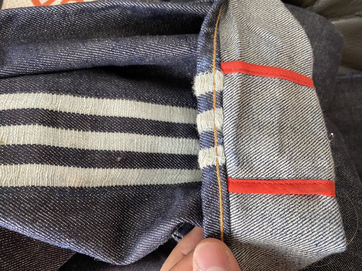 Y-3 Y-3 Triple Stripe Made in Japan Denim Size US 31 - 4 Thumbnail