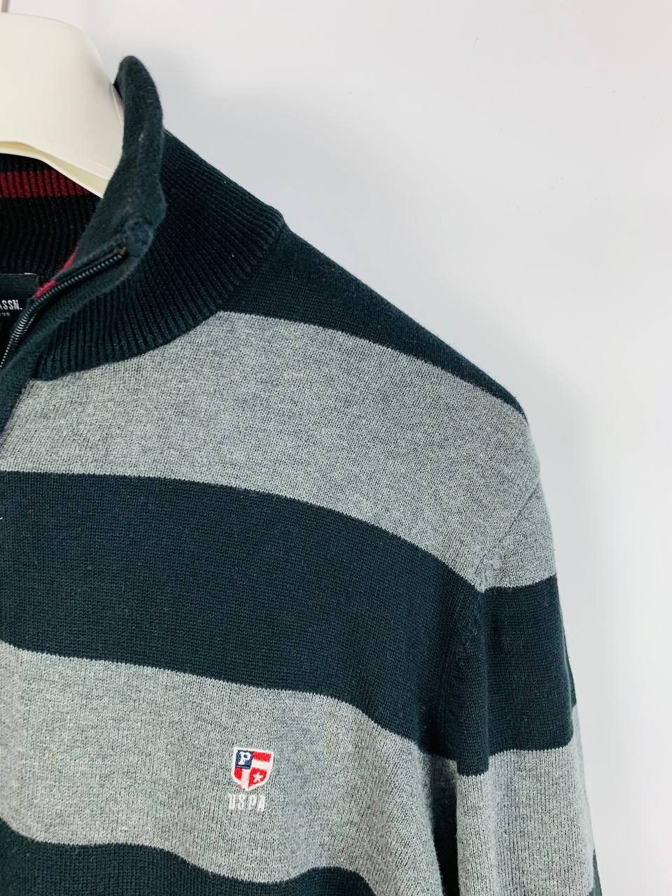 U.S. Polo Assn. U.S.Polo Assn. sweater striped cotton M Size US M / EU 48-50 / 2 - 3 Thumbnail