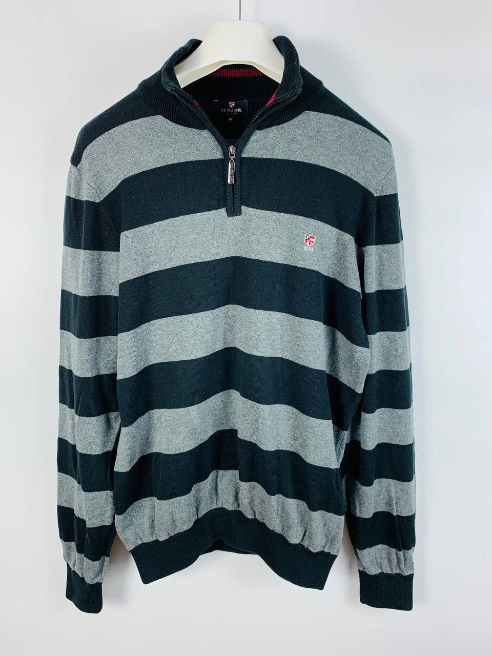 U.S. Polo Assn. U.S.Polo Assn. sweater striped cotton M Size US M / EU 48-50 / 2 - 1 Thumbnail