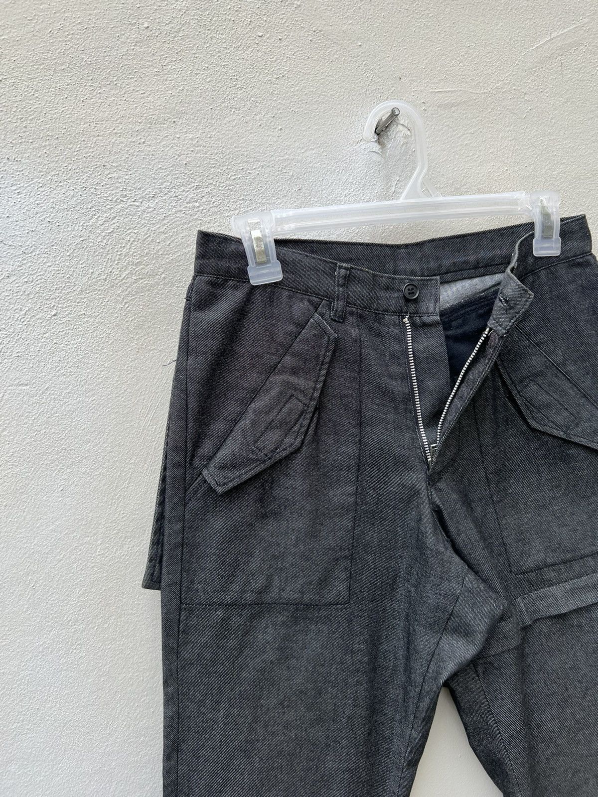 Vintage Vintage ATELIER SAB for Men Made in Japan Flare Pant Size US 28 / EU 44 - 9 Thumbnail