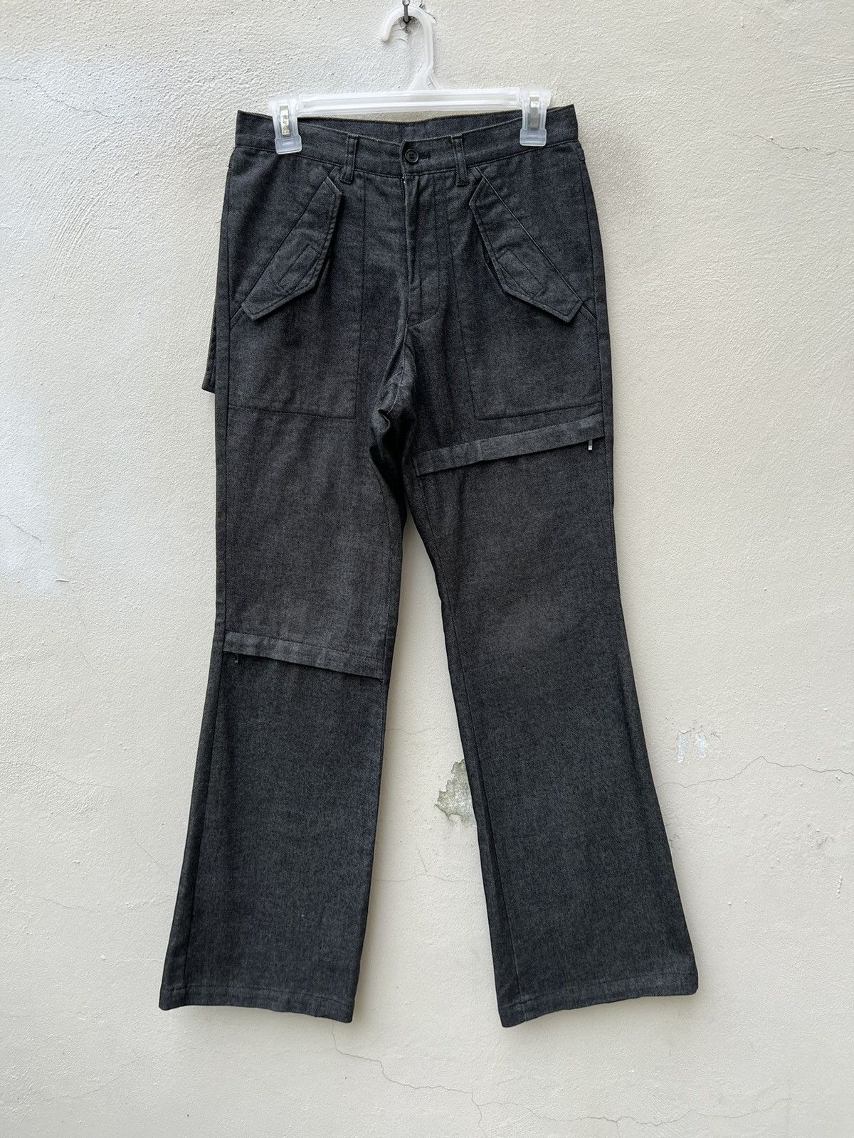 Vintage Vintage ATELIER SAB for Men Made in Japan Flare Pant Size US 28 / EU 44 - 6 Thumbnail