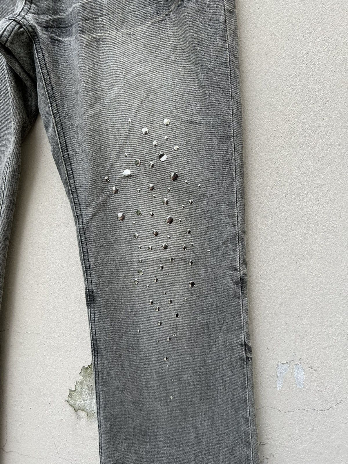 Comme Ca Ism Vintage COMME CA DU MODE MEN Japan Studded Flare Denim Size US 30 / EU 46 - 13 Thumbnail