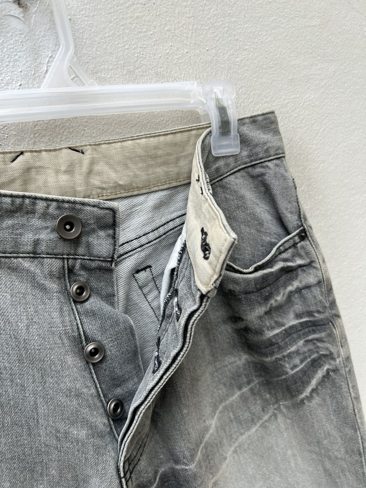 Comme Ca Ism Vintage COMME CA DU MODE MEN Japan Studded Flare Denim Size US 30 / EU 46 - 7 Thumbnail