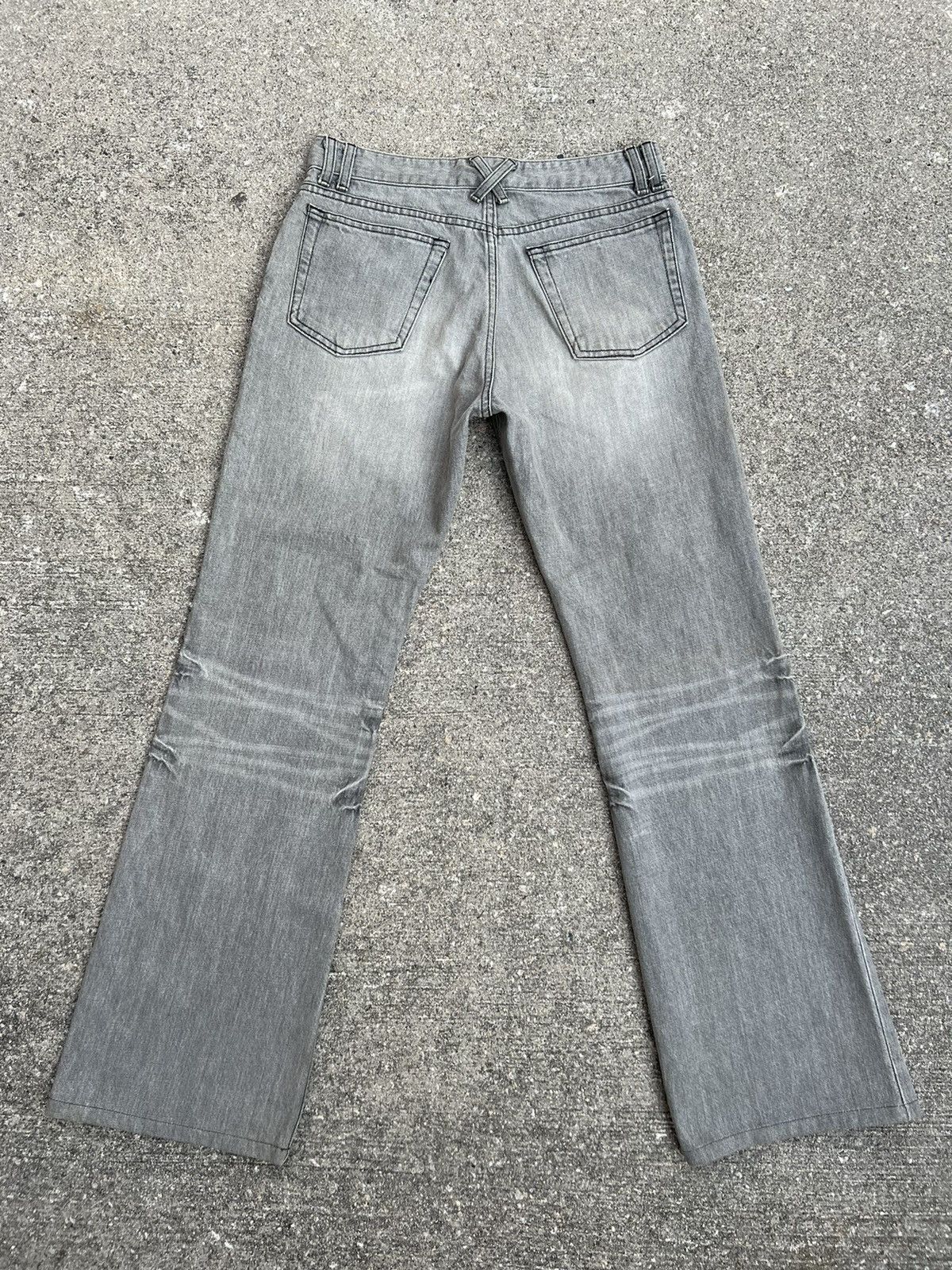 Comme Ca Ism Vintage COMME CA DU MODE MEN Japan Studded Flare Denim Size US 30 / EU 46 - 5 Thumbnail