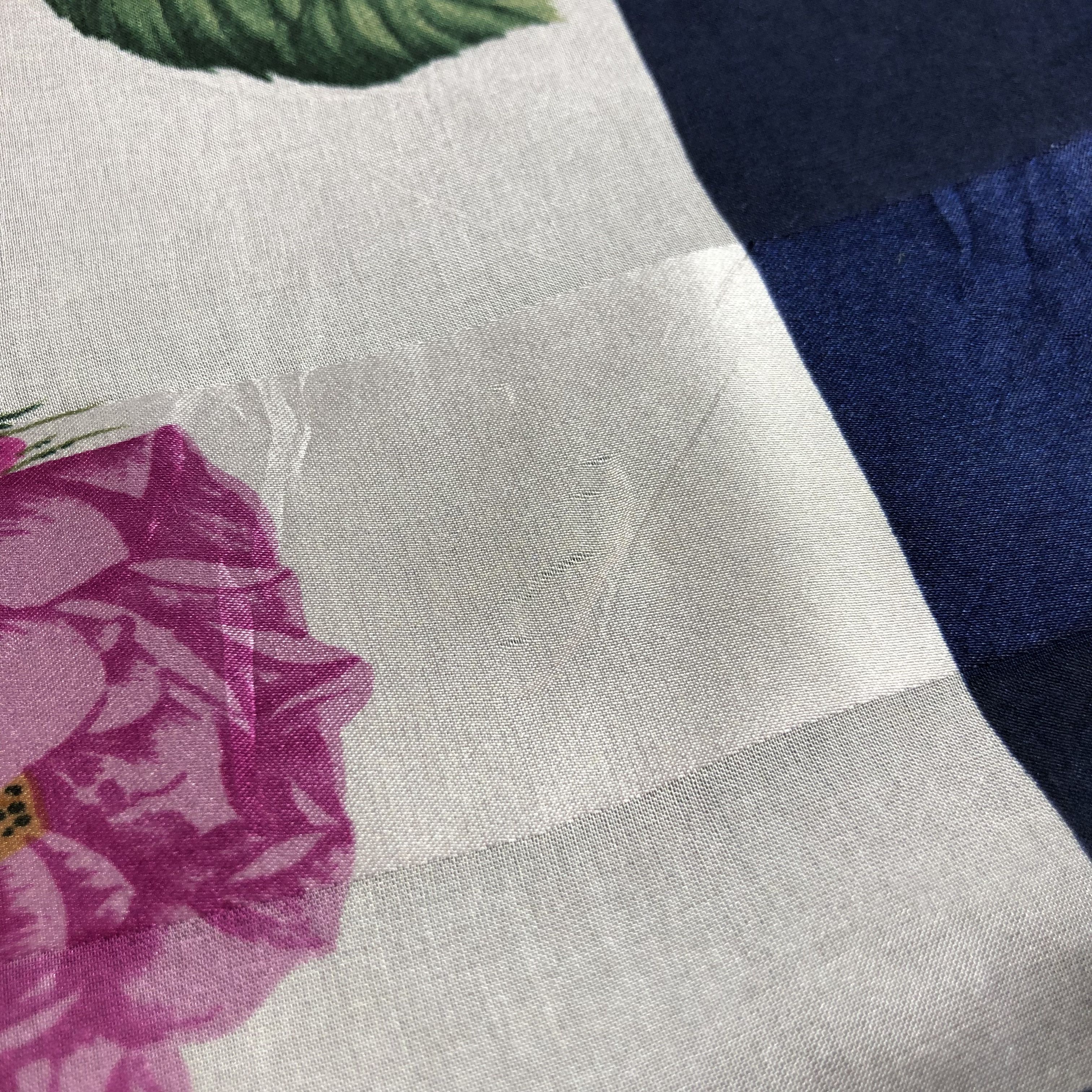 Hanae Mori Hanae Mori Floral Slit Thread Silk Scarf M589 Size ONE SIZE - 8 Thumbnail