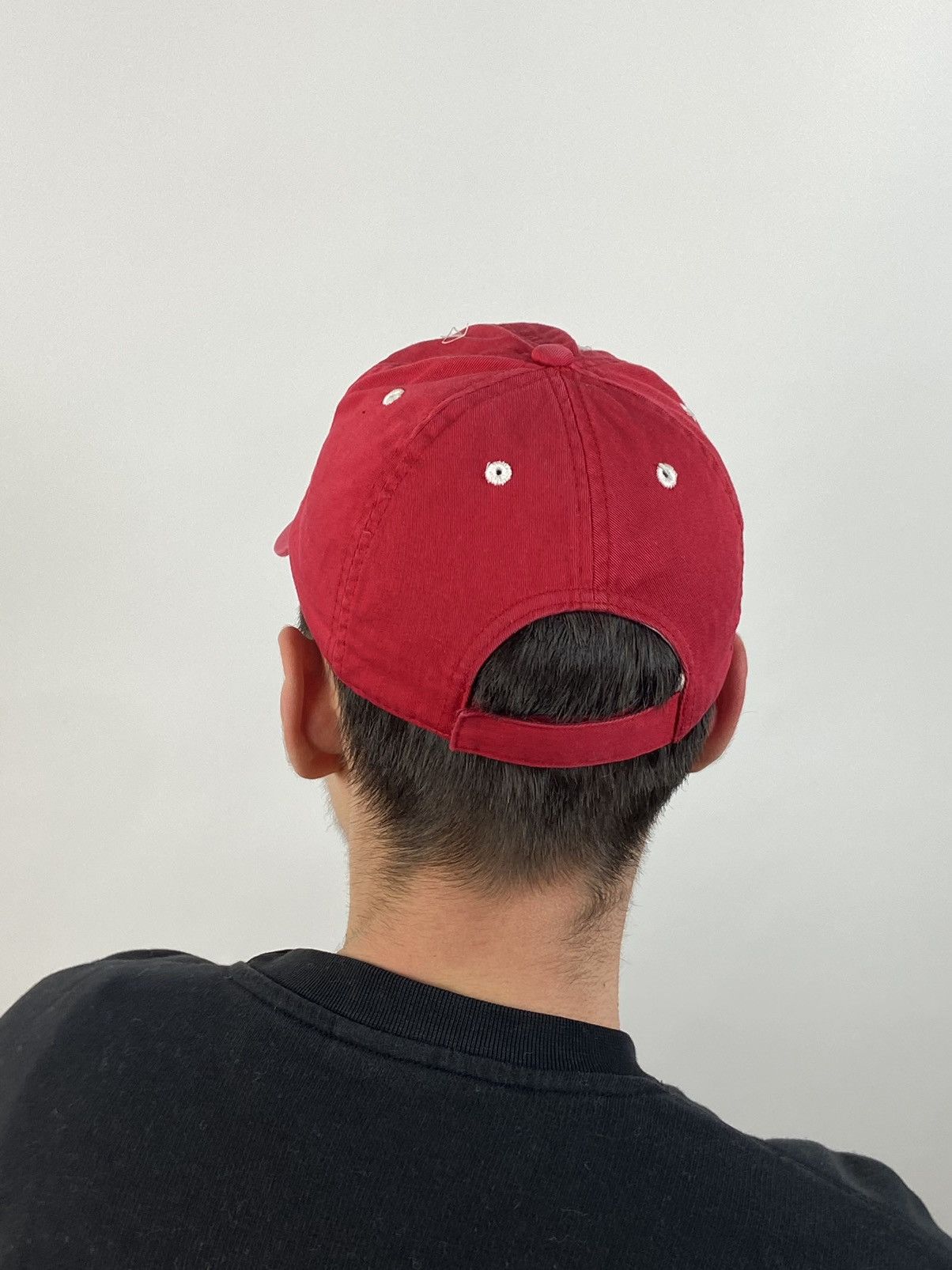 Cartoon Network Vintage Betty Boop Embroidered Logo Red Cap Hat Size ONE SIZE - 4 Thumbnail
