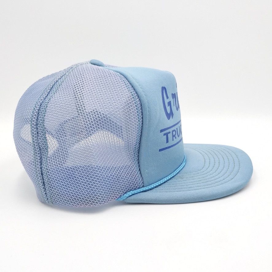 Vintage Vintage Griffin Trucking Inc Snapback Trucker Mesh Hat 80s Size ONE SIZE - 6 Thumbnail