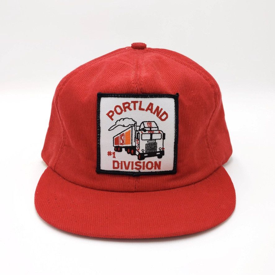 Vintage Vintage Safeway Corduroy Snapback Trucker Hat Patch USA Size ONE SIZE - 1 Thumbnail