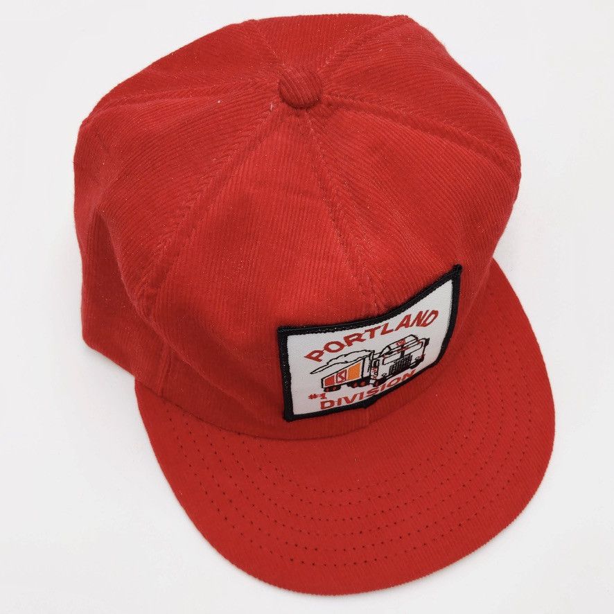 Vintage Vintage Safeway Corduroy Snapback Trucker Hat Patch USA Size ONE SIZE - 2 Thumbnail