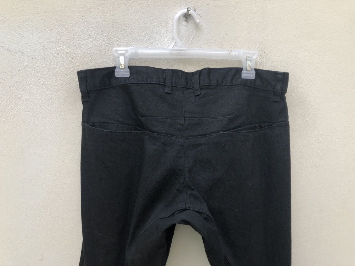 Shellac Shellac Japan Twisted Leg Dark Black Denim Pant Size US 34 / EU 50 - 16 Thumbnail