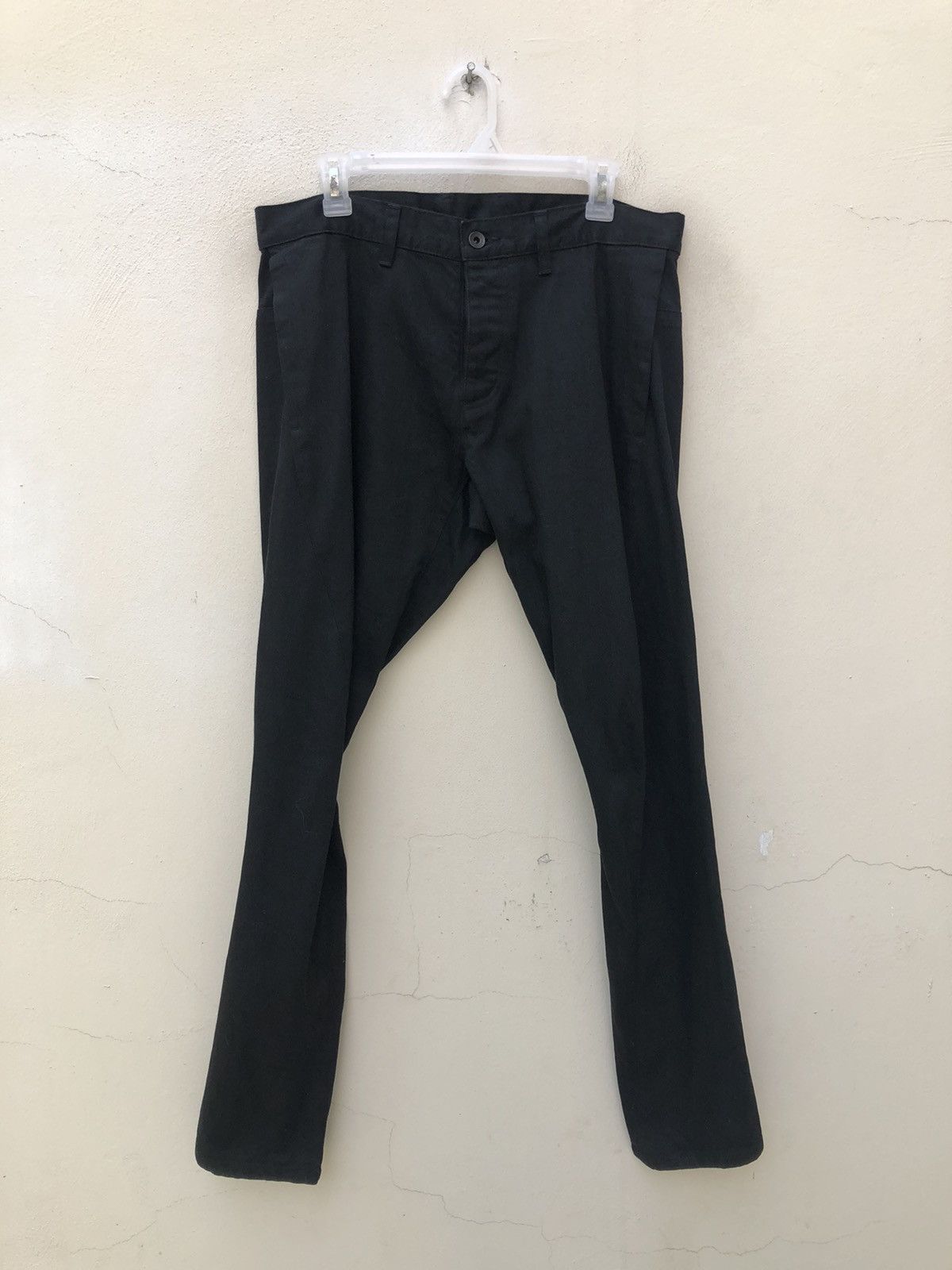 Shellac Shellac Japan Twisted Leg Dark Black Denim Pant Size US 34 / EU 50 - 7 Thumbnail