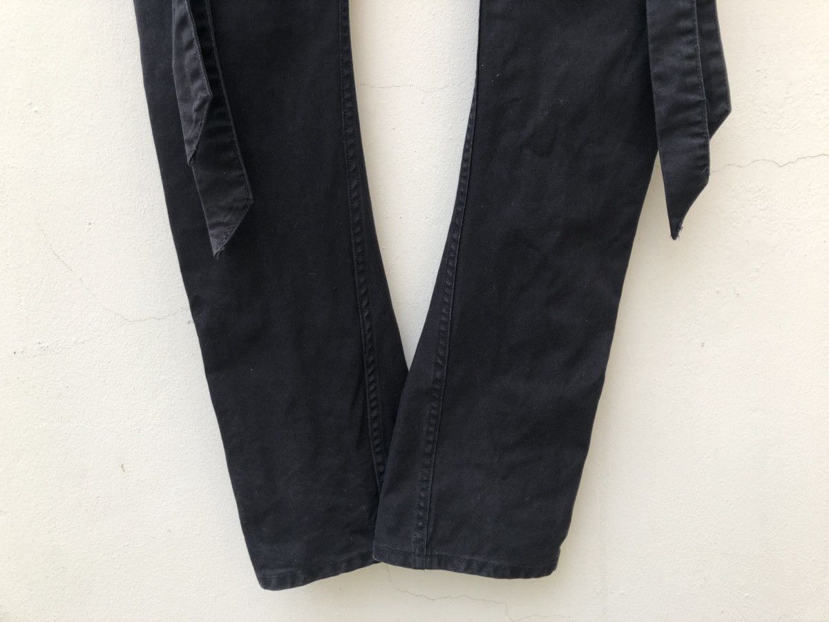 CIVARIZE Civarize Low Rise Black Parachute Tactical Cargo Trouser Size US 29 - 18 Thumbnail