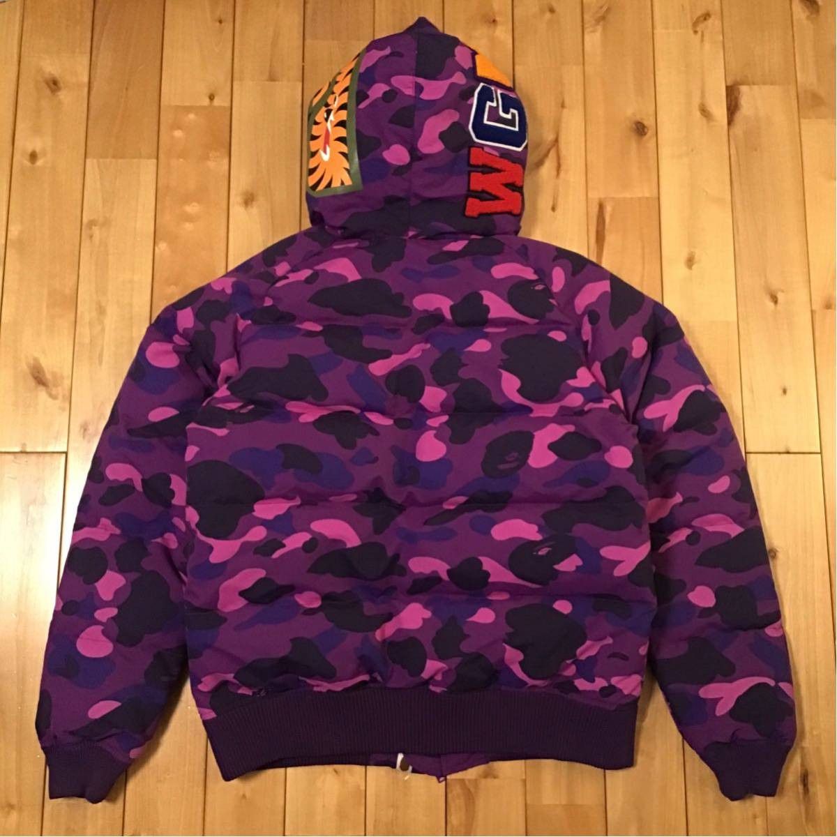 Bape shark jacket purple online